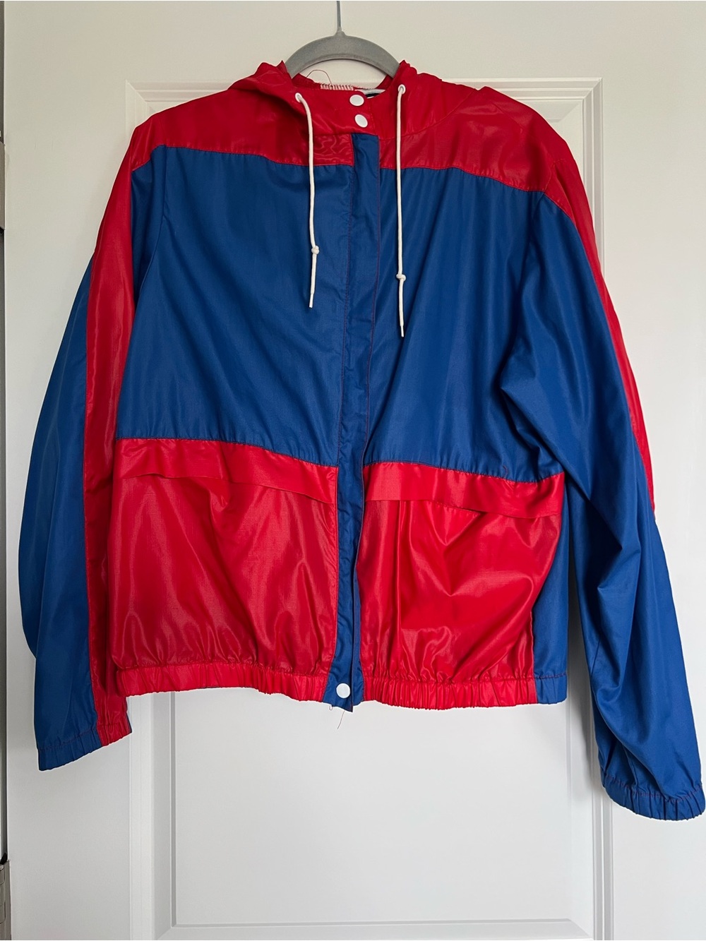 Izod Vintage Colorblock Windbreaker Jacket Retro 80s 90s Unisex Gorpcore